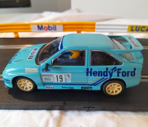 Scalextric car light blue ford - scalextric,